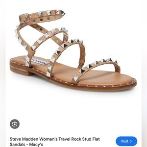 Steve Madden Rock Stud Wrap Sandals